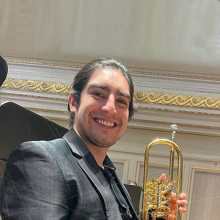 Le prestigieux Prix de l’OSUL – Orchestre Symphonique Universitaire de Lausanne a été décerné à Matías Díaz Alfaro, étudiant de trompette dans la classe d’Eric Aubier, lors du Palmarès 2024 de l’HEMU.