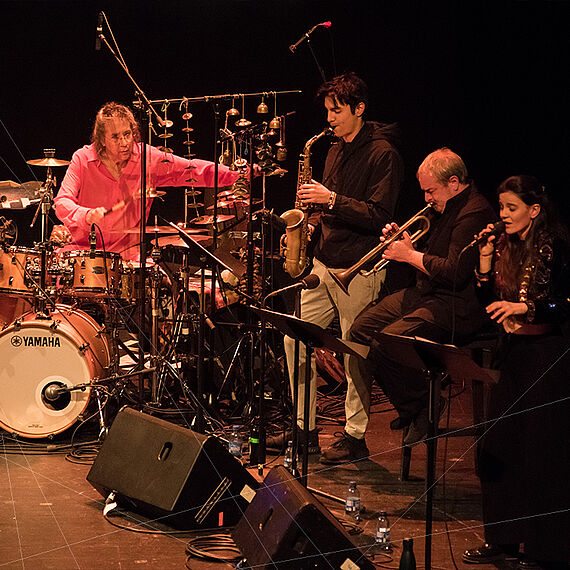 Marilyn Mazur et l’HEMU Jazz Orchestra sur la scène du Nova Jazz Festival