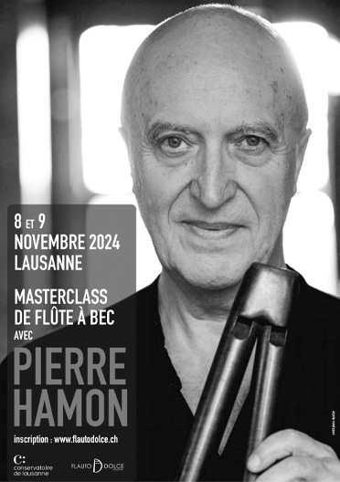 Masterclass de flûte à bec avec Pierre Hamon